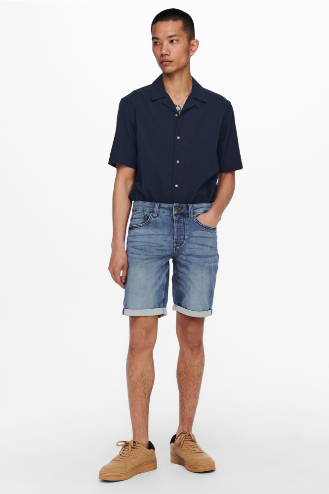 ONSPLY LIFE JOG BLUE SHORTS PK 8584 22018584 Blue Denim